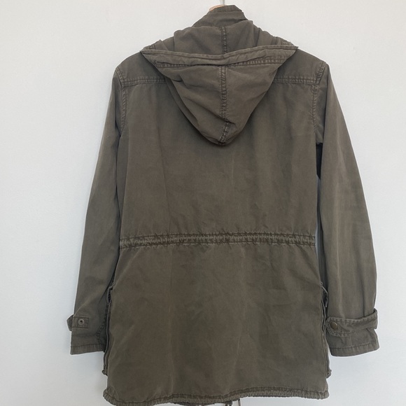 Aritzia Jacket - Azure Skies Trooper Jacket Utility Parka Army Green size xs - Picture 5 of 7